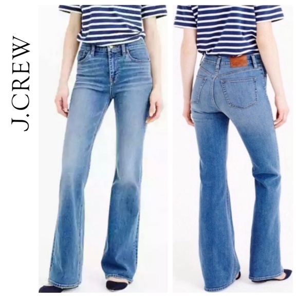 J. Crew Ashbury Flare Jeans 26 - Picture 1 of 16